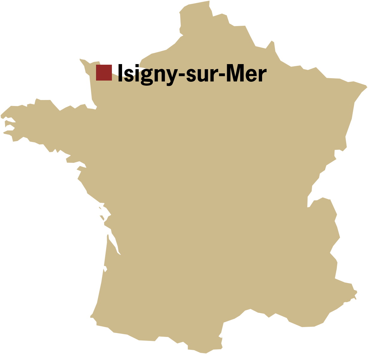 Carte Isignt-sur-Mer
