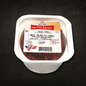 Steak tartare de boeuf... Steak tartare de boeuf...
