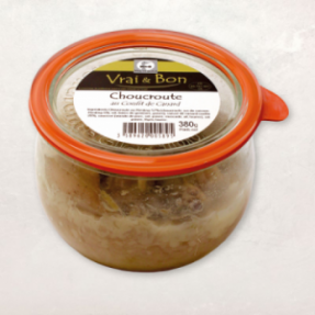 Choucroute garnie au confit... Choucroute garnie au confit...
