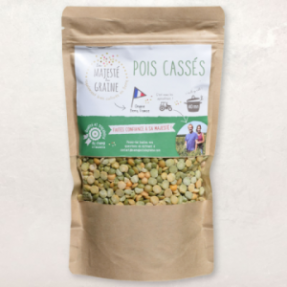 Pois cassés verts et jaunes... Pois cassés verts et jaunes...