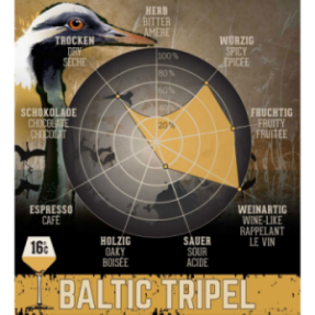 Bière Baltic Triple 9,5% 33cl