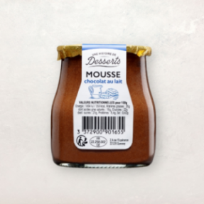 Mousse chocolat au lait 90g