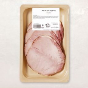 Rôti de porc cuit supérieur...