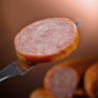 Saucisson à l'ail courbé...
