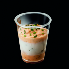 Verrine saumon fromage et... Verrine saumon fromage et...