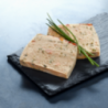 Terrine de saumon et pointe... Terrine de saumon et pointe...
