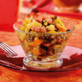 Salade de crevettes en...