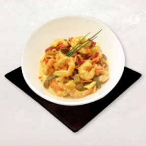 Salade de crevettes en...