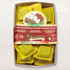 Ravioli chèvre et tomates...
