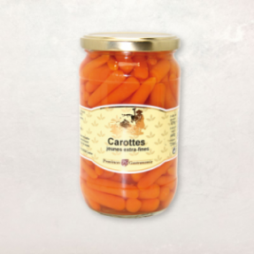 Carotte jeune extra fine 660g
