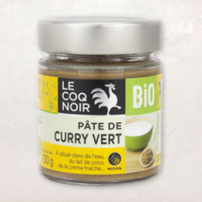 Pâte de curry BIO 130g