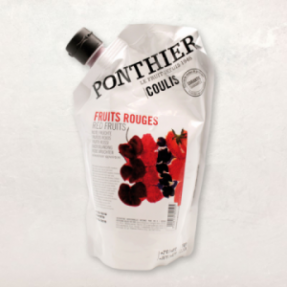 Coulis de fruits rouges...