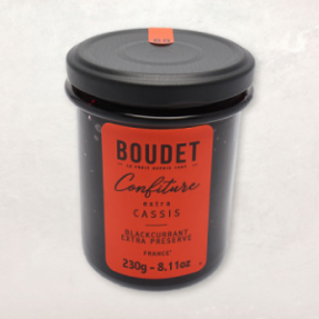 Confiture extra au cassis 230g Confiture extra au cassis 230g