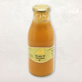 Soupe de carotte bouteille 1L