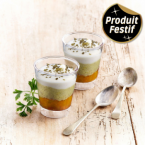 Verrine châtaigne carotte...
