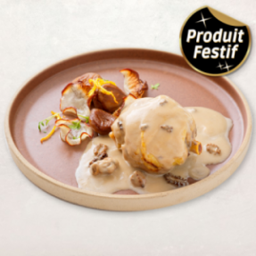 Chapon sauce foie gras aux... Chapon sauce foie gras aux...