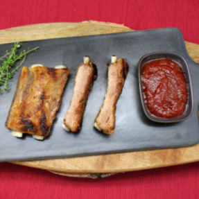 Travers de porc ibérique au...
