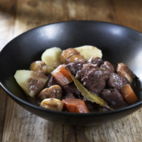 Recette de bœuf bourguignon...