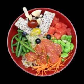 Recette de poke bowl saumon...