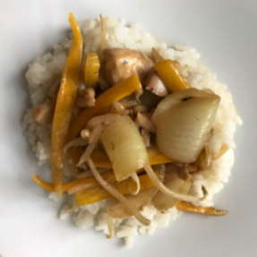 Recette de poulet sauté aux...