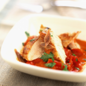 Recette d'émincé de poulet...