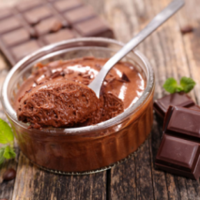 Recette mousse au chocolat...