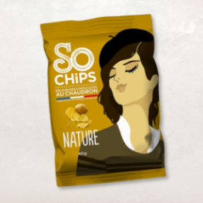 Chips locavores nature 40g Chips locavores nature 40g