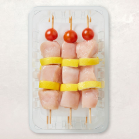 Brochette de poulet mariné...