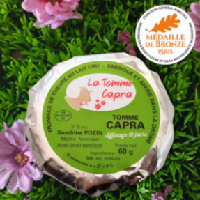 Tomme Capra au lait cru de... Tomme Capra au lait cru de...