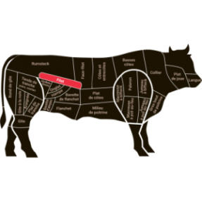 Filet de bœuf entier 1,5-2,5kg