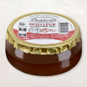 Moelleux au chocolat noir 120g