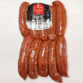 Diots de Savoie fumés x10 900g Diots de Savoie fumés x10 900g