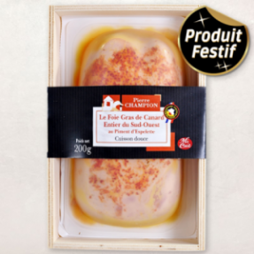 Foie gras de canard IGP...