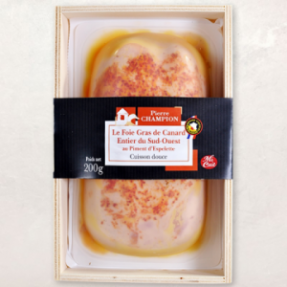 Foie gras de canard IGP...