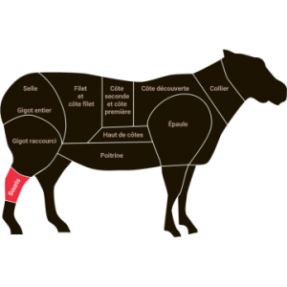 Souris d'agneau x4 1,2-1,7kg