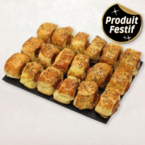 Saucisses feuilletées sur... Saucisses feuilletées sur...