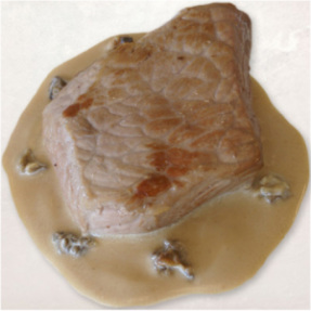 Fondant de pavé de veau...