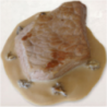 Fondant de pavé de veau...