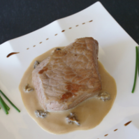 Fondant de pavé de veau...