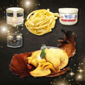 Carré Box festive "Chapon...