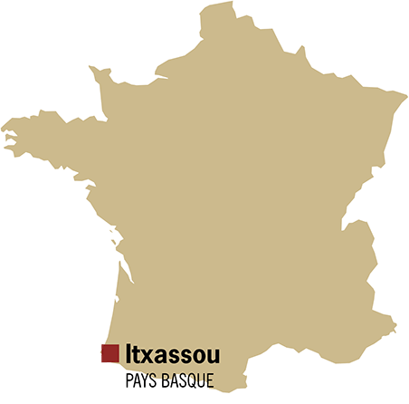 L'Apiculteur d'Itxassou carte