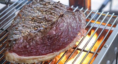 Picanha de boeuf Angus au barbecue